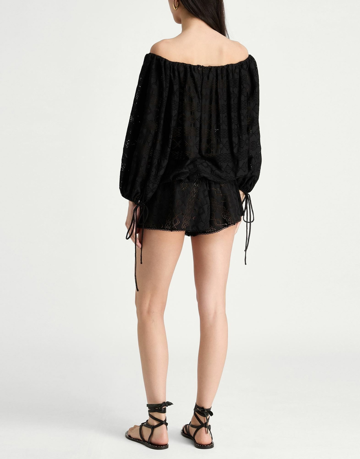 The Andamane Womens Playsuit in Black