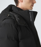 Moncler Grenoble Montgetech hooded down ski jacket