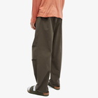 Studio Nicholson Men's Drift Volume Pants in Black Olive