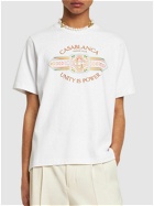 CASABLANCA - Unity Is Power Organic Cotton T-shirt