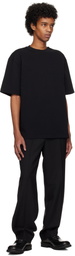 Róhe Black Oversized T-shirt