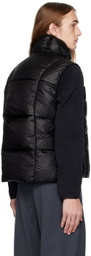 Goldwin 0 Black Three-Dimensional Down Vest