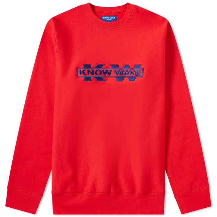 Photo: Know Wave x Black Dice Service Sector Embroidered Crew Sweat