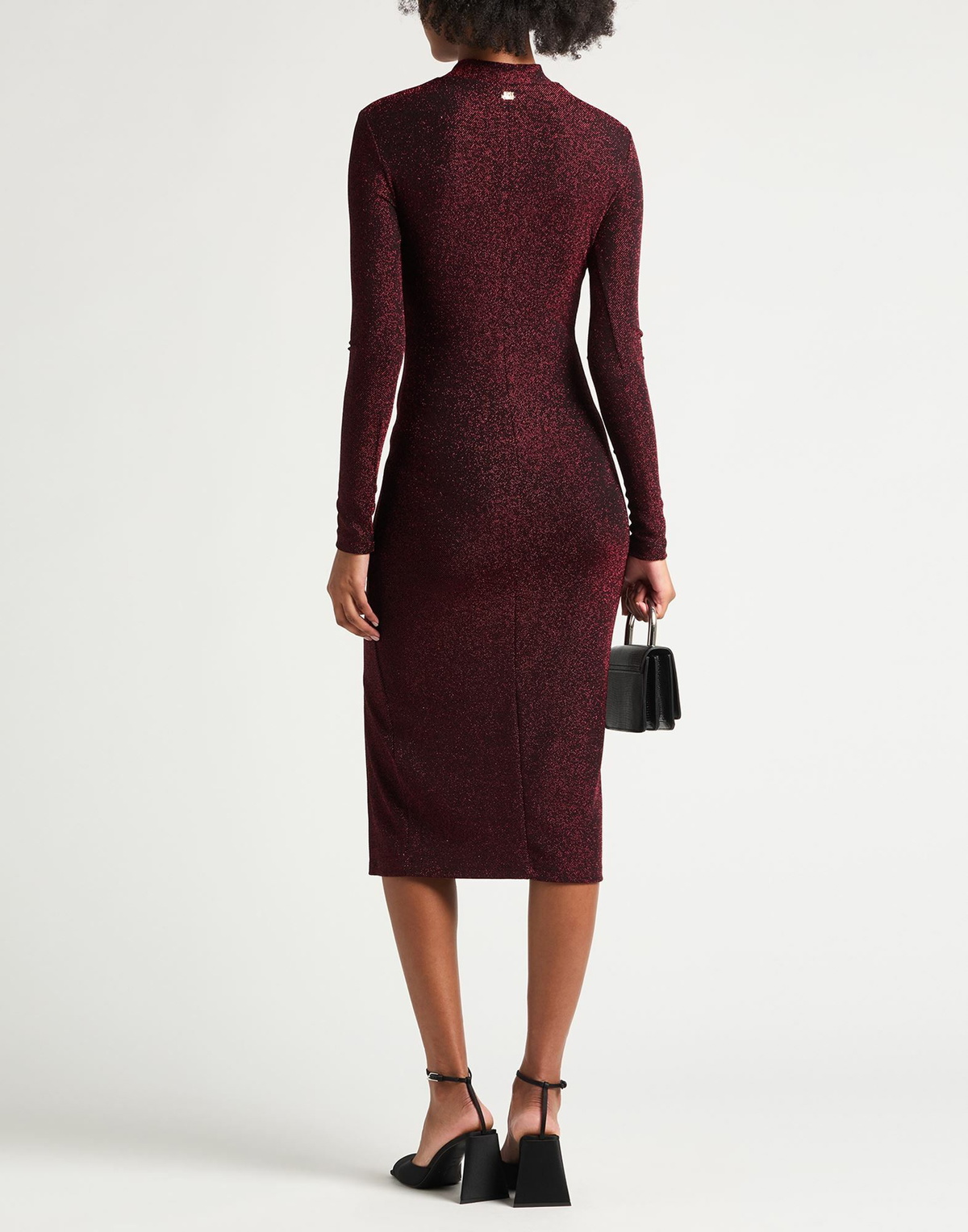 Just Cavalli Womens Midi dress Burgundy