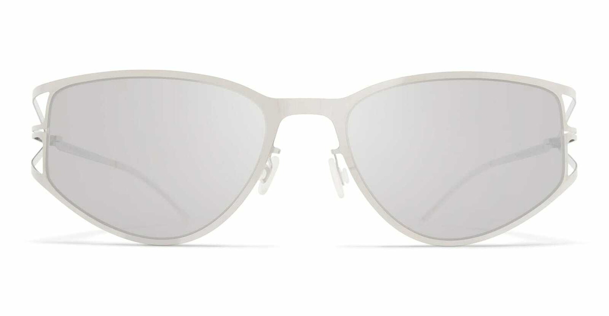 小物 MYKITA&BERNHARD WILLHELM Silver Mykita Blue Bernhard Willhelm Edition Silver Sunglasses Mykita