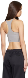 Entire Studios Gray adidas Edition Optime Training Medium Support Sport Bra