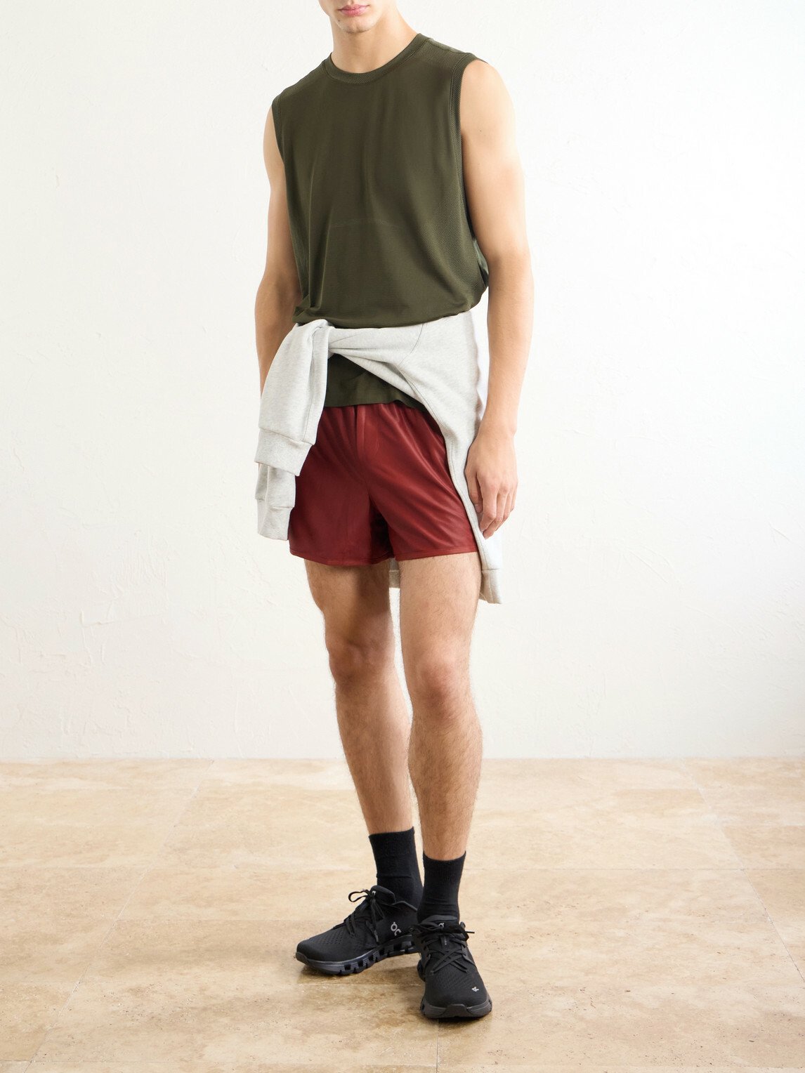 Lululemon - Metal Vent Recycled-Jersey Top - Green
