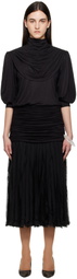 Nicklas Skovgaard Black Terra Midi Dress