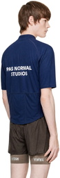 Pas Normal Studios Navy Cycling Essential Jersey
