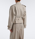 The Frankie Shop Stan belted wool jacket