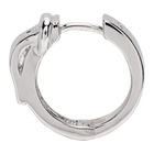 Vivienne Westwood Silver Bobby Single Hoop Earring