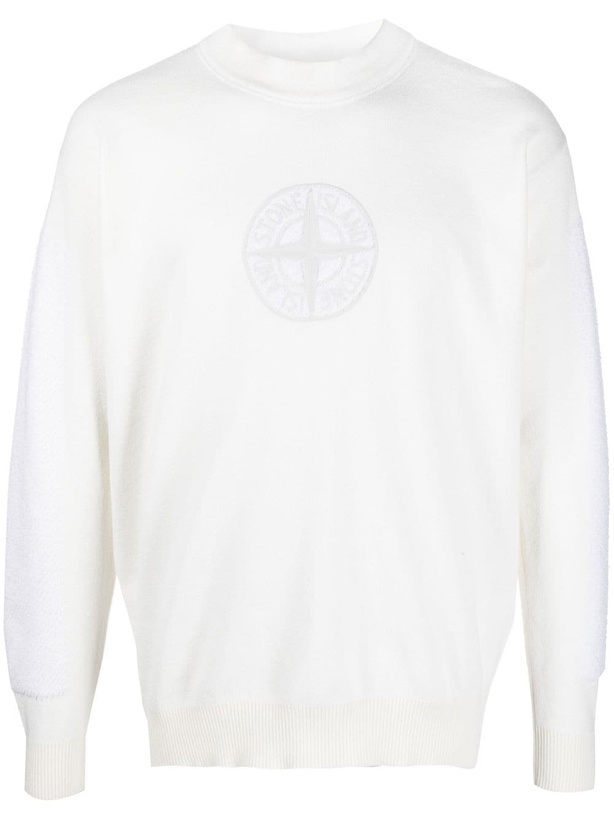 Photo: STONE ISLAND - Logo Crewneck Jumper