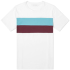 Futur Flag Stripe Logo Tee