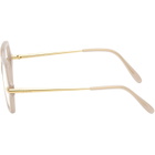 LOEWE Taupe Slim Glasses
