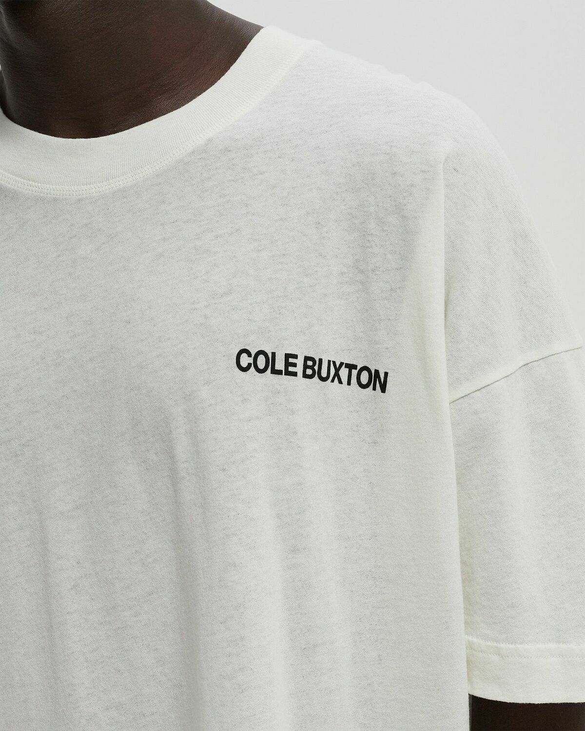 Cole Buxton VINTAGE CB SPORTSWEAR TEE White Mens Shortsleefe