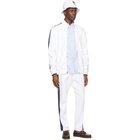 Polo Ralph Lauren White Cotton Interlock Track Jacket