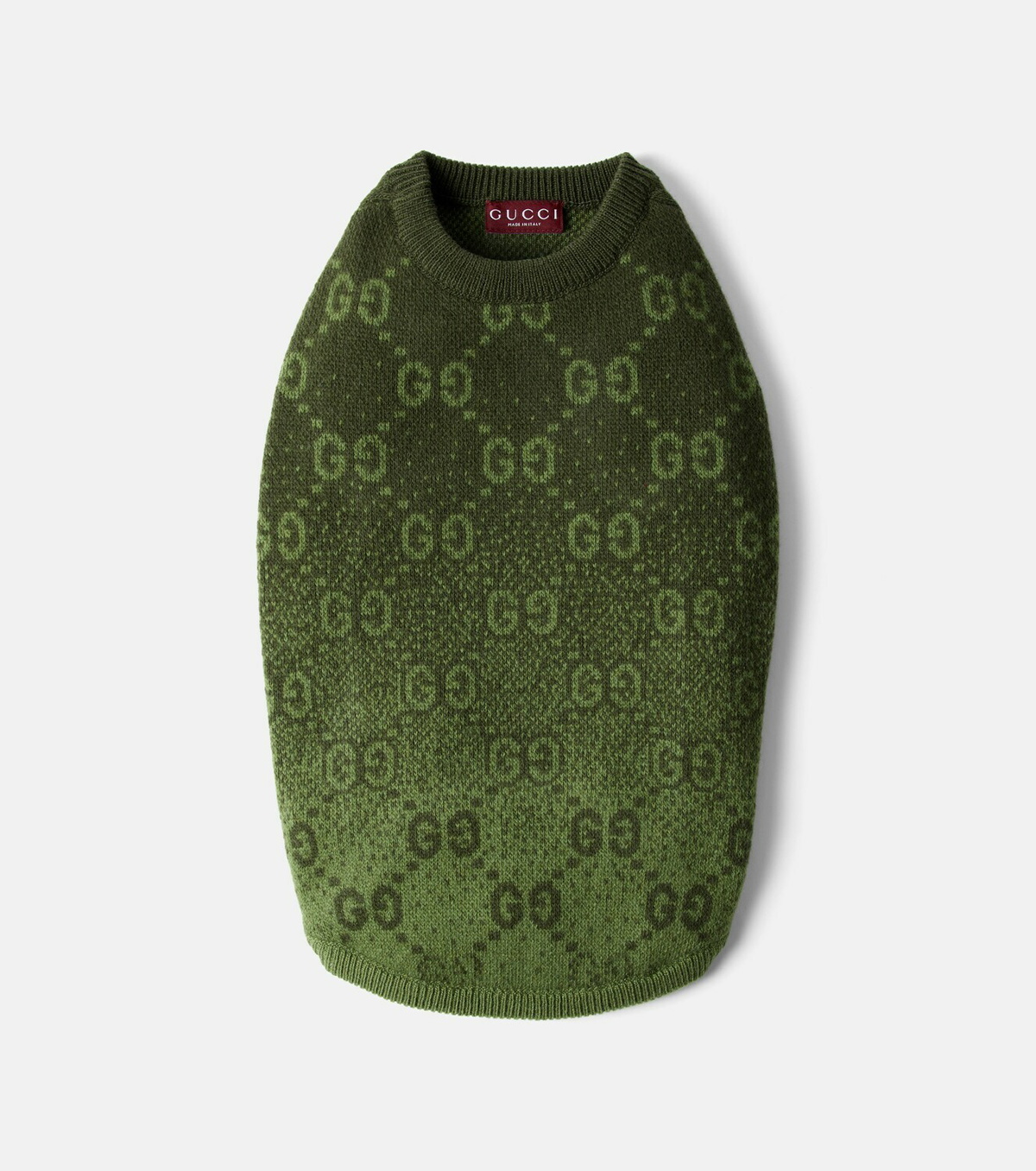 Gucci GG wool jacquard dog sweater