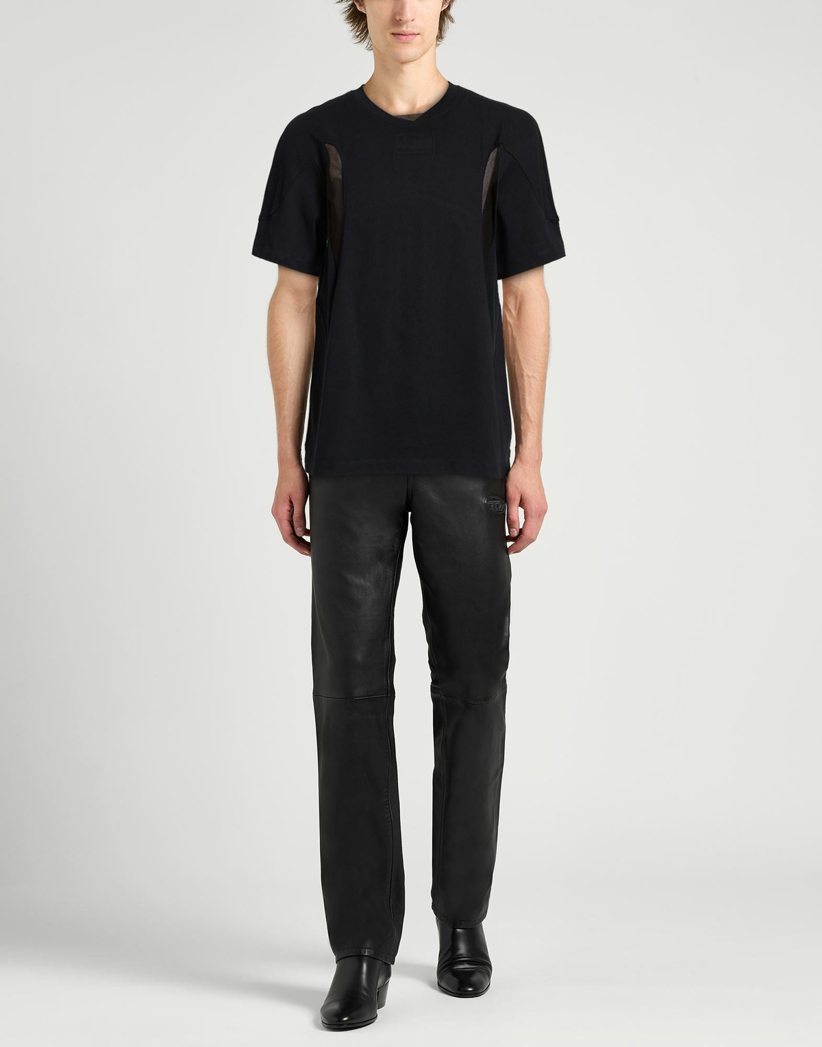 Helmut Lang Mens T-shirt in Black