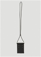 Hanging Phone Pouch Bag in Black