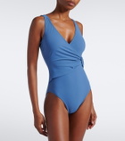 Karla Colletto Lola gathered swimsuit
