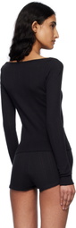 Cou Cou Black 'The Bateau' T-shirt