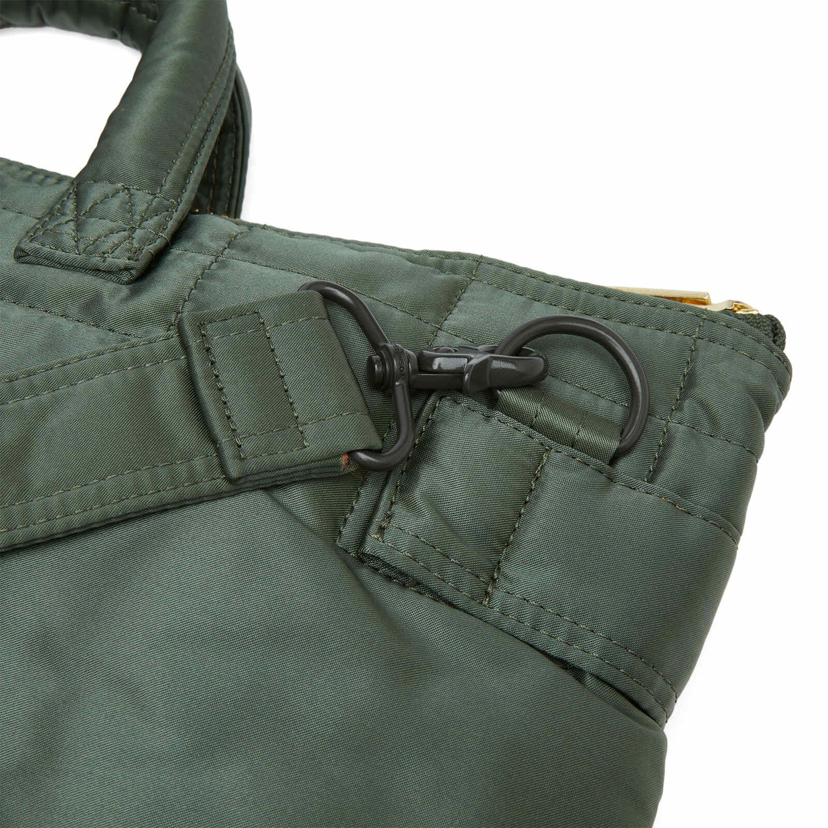 Porter-Yoshida & Co. Tanker 2-Way Helmet Bag in Sage Green