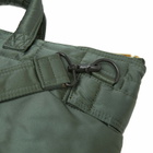Porter-Yoshida & Co. Tanker 2-Way Helmet Bag in Sage Green 