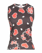Soulland Hello Kitty Womens Top in Black
