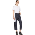 Chimala Indigo Wide Tapered Selvedge Denim Jeans