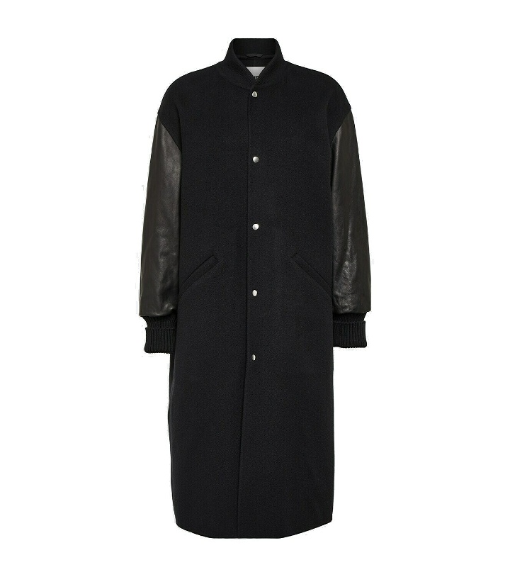 Photo: Jil Sander Cashmere and leather coat
