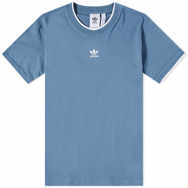 Photo: Adidas Men's Rekive Essential T-Shirt in Wonder Steel