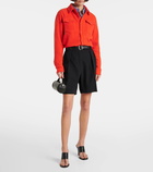 God's True Cashmere Fire cashmere shirt