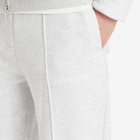 ANNIE HOOD Men's Straight College Joggers in Grey