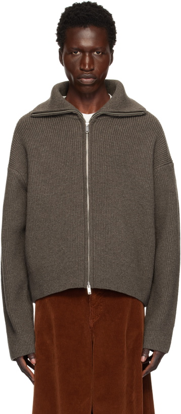 Studio Nicholson Brown Iwaki Sweater Studio Nicholson