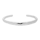 Dear Letterman Silver Rizk Bangle Bracelet