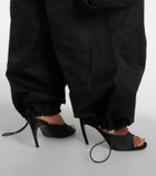 The Attico Cotton-blend cargo pants
