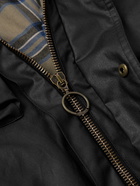 Belstaff - Racemaster Logo-Appliquéd Waxed-Cotton Jacket - Blue