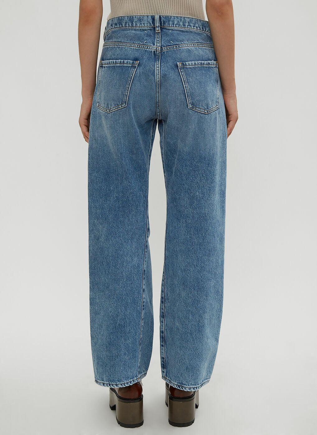 Maison Margiela - Five Pocket Jeans in Blue Maison Margiela