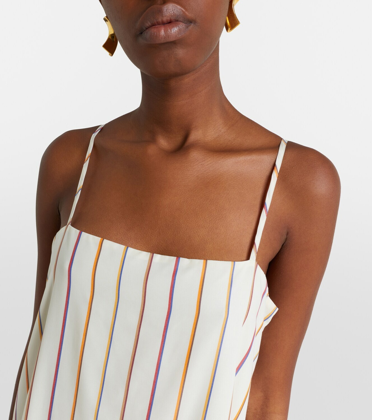 Asceno Melfi striped maxi dress