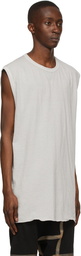 Boris Bidjan Saberi Grey Tank T-Shirt