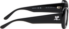 Courrèges Black Rave Sunglasses