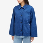 Nudie Jeans Co Women's Lovis Workwear Jacket in Blue