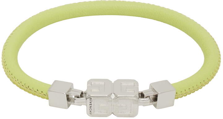 Photo: Givenchy Yellow G Cube Bracelet