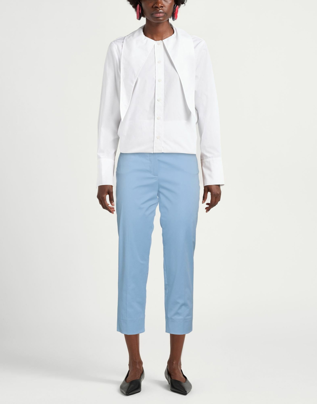 Peserico Womens Pants Light in Blue