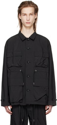 meanswhile Black Paper Touch Jacket