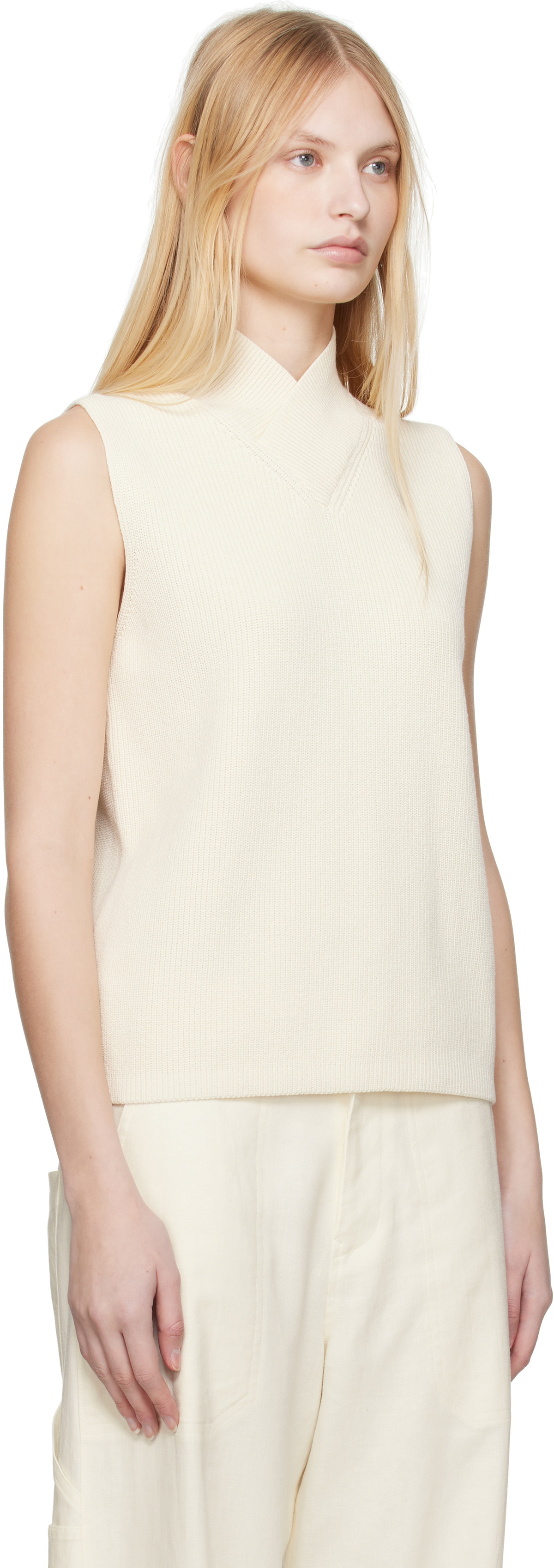 Studio Nicholson Off-White Ceres Vest