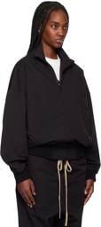 Fear of God Black Nylon Track Jacket