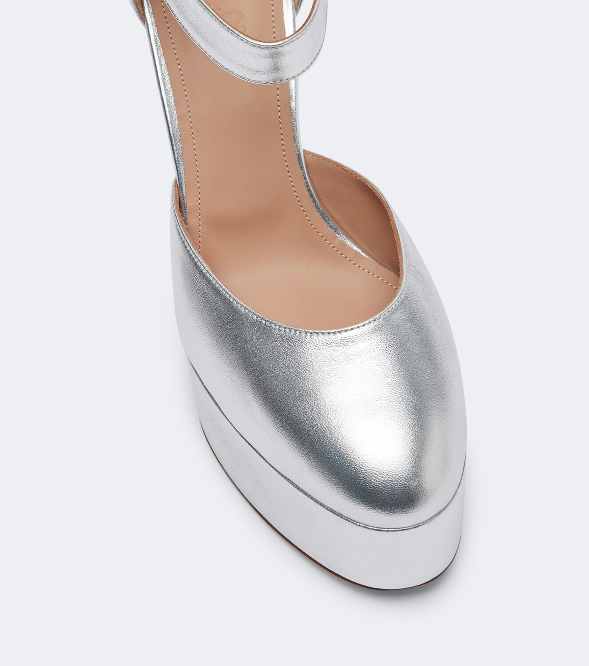 Malone Souliers Leila metallic leather platform sandals