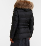Moncler Boed shearling-trimmed down jacket