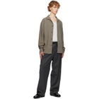 LE17SEPTEMBRE Gray Elasticized Easy Trousers